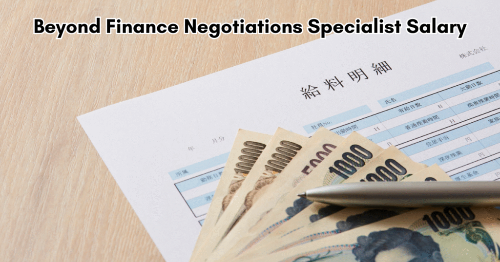 Beyond Finance Negotiations Specialist Salary