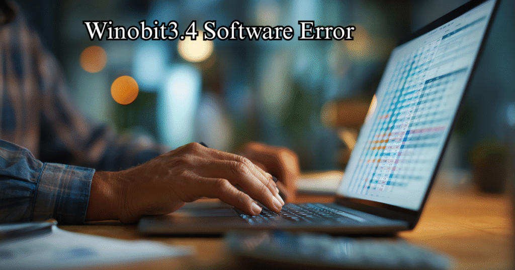 Winobit3.4 Software Error