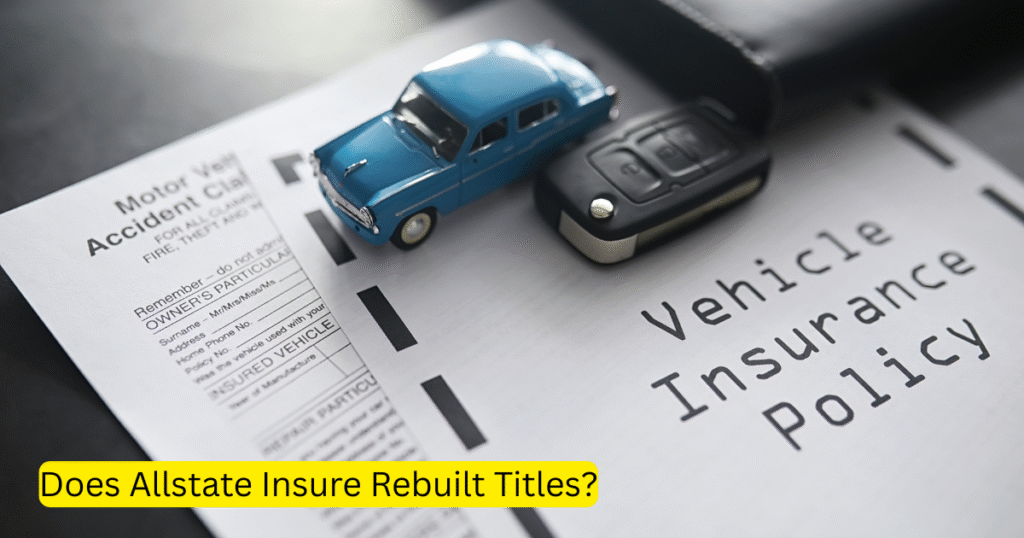 Does Allstate Insure Rebuilt Titles?