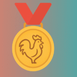 Sabung Ayam Juara100.org Medal